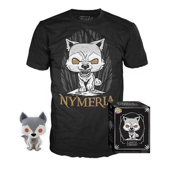 Funko POP! Game of Thrones Nymeria POP and T-Shirt Hot Topic Exclusive (Buy. Sell. Trade.)