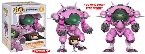 POP! Games Overwatch D.VA with Meka 6"