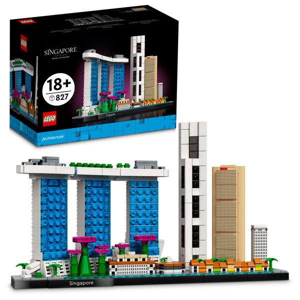 LEGO Architecture Singapore (827 Pieces)