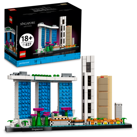 LEGO Architecture Singapore (827 Pieces)