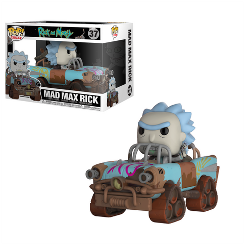 Funko Pop! Rides: Rick and Morty - Mad Max Rick