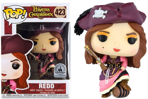 Funko Pop! Disney Pirates of the Caribbean - Redd 423 Disney Parks Exclusive w. Protector (Buy. Sell. Trade.)