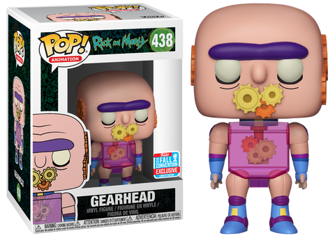Funko Pop! Animation: Rick and Morty Gearhead 2018 Fall Convention Exclusive (Buy. Sell. Trade.)