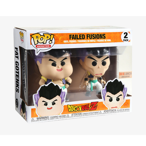 Funko Pop! Animation: Dragon Ball Z Failed Fusions Gotenks 2Pack Box Lunch Exclusive (Buy. Sell. Trade.)