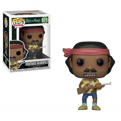 Funko POP! Animation: Rick & Morty - Resistance Goldenfold