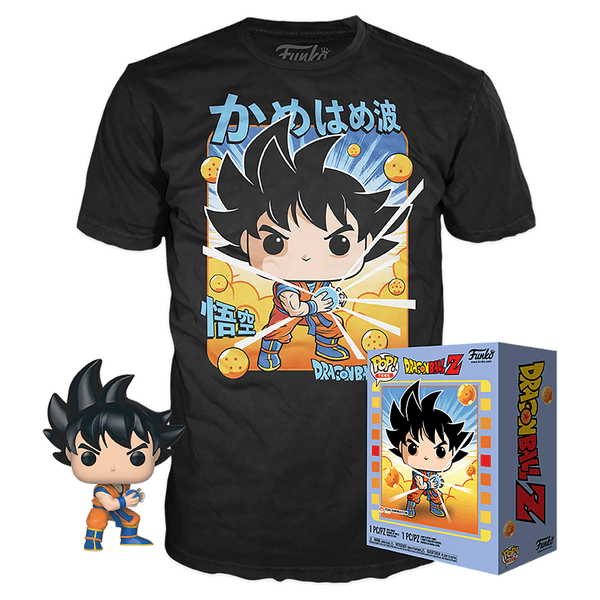 Funko Pop! Animation: Dragon Ball Z - Goku Pop and T-shirt GameStop Exclusive (Buy. Sell. Trade.)