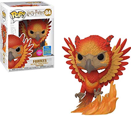 Funko POP! Movies: Harry Potter - Fawkes 84 2019 Summer Convention Sticker (Buy. Sell. Trade.)
