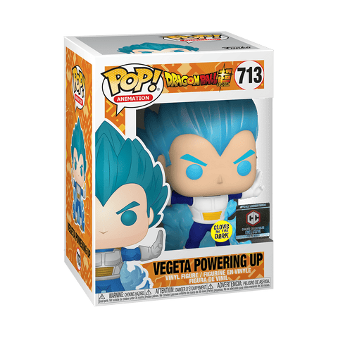 Funko Pop! Animation: Dragon Ball Z - Vegeta Powering Up 713 Glow in the Dark Chalice Collectibles Exclusive (Buy. Sell. Trade.)