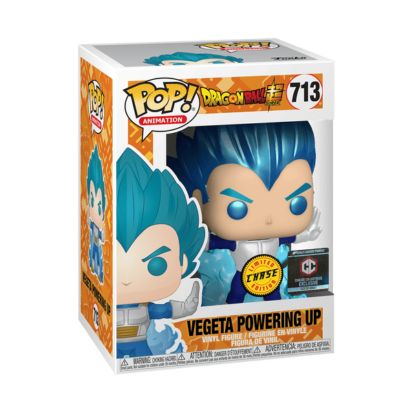 Funko Pop! Animation: Dragon Ball Z - Vegeta Powering Up 713 Chase Metallic Chalice Collectibles Exclusive (Buy. Sell. Trade.)