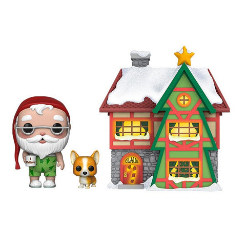 Funko POP! Town: Santa's House with Santa and Nutmeg (Coming Soon)