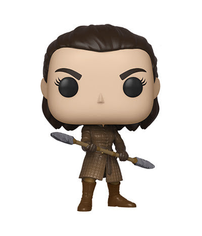 Funko POP! TV Game of Thrones- Arya w. Two Headed Spear (Coming October)