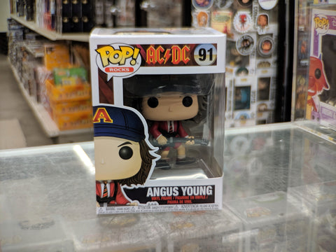 Funko Pop! Rocks ACDC Angus Young Red Jacket No Sticker (Buy. Sell. Trade.)