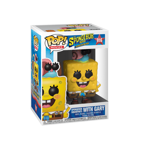 Funko Pop! Animation: SpongeBob - SpongeBob SquarePants w/ Gary