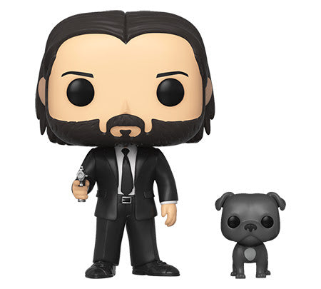 Funko Pop! Movies: John Wick Black Suit W. Dog