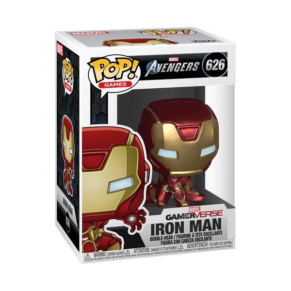 Funko Pop! Marvel: Avengers Game - Iron Man (Stark Tech Suit)
