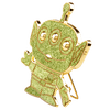 Funko Pop! Pins: Asst: Pixar - Woody, Buzz Lightyear, Wall-E, Eve LG Enml Pin with Chance of Alien chase (Coming Soon)