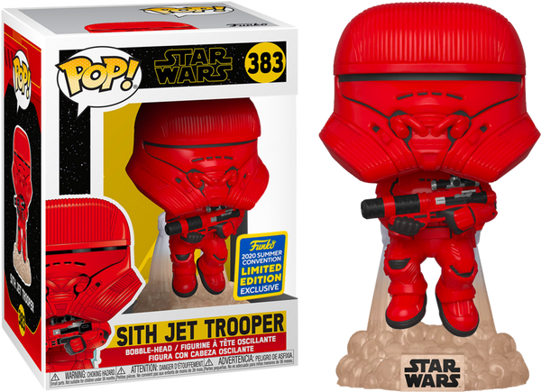 Funko Pop! Star Wars Sith Jet Trooper 2020 Summer Convention Exclusive (Buy. Sell. Trade.)