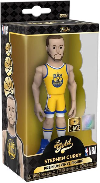 Funko Gold Stephen Curry Warriors City (City Edition Uniform) Chase