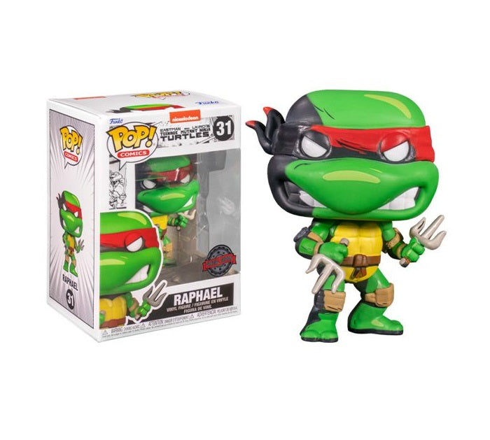 Funko Pop! Comics Teenage Mutant Ninja Turtles Raphael Special Edition –  Tom's Model