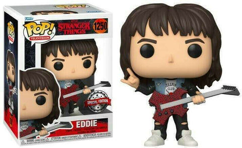Funko POP! Television Stranger Things Eddie 1250 Special Edition  (BUY.SELL.TRADE)