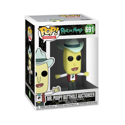 Funko POP! Animation: Rick & Morty - Mr. Poopy Butthole Auctioneer