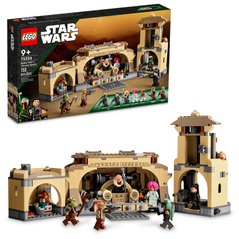 LEGO Boba Fett's Throne Room (732 Pieces) *Preorder 3/1/22*