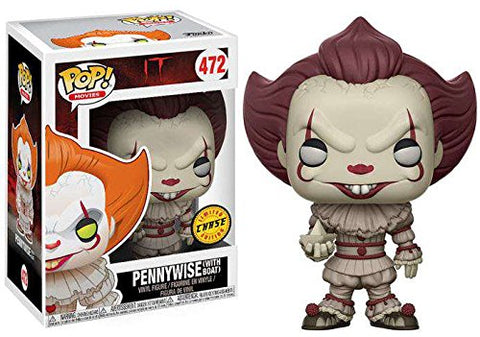 Funko Pop! Movies: IT - Pennywise with Boat (Blue Eyes) Chase