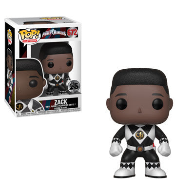 Funko POP! Television: Power Rangers - Black Ranger (no helmet)