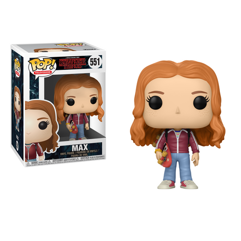 Funko Pop! TV Stranger Things W3 Max with Skateboard